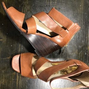 Michael Kors wedge sandals 8